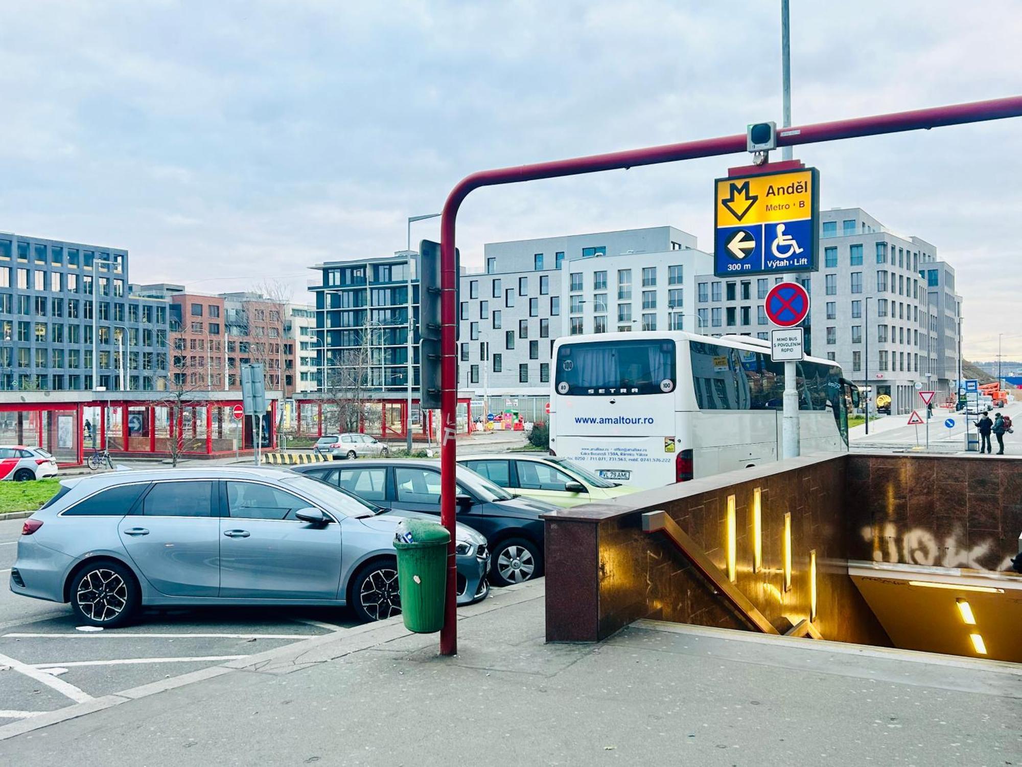 New Luxury At Andel Metro Station
